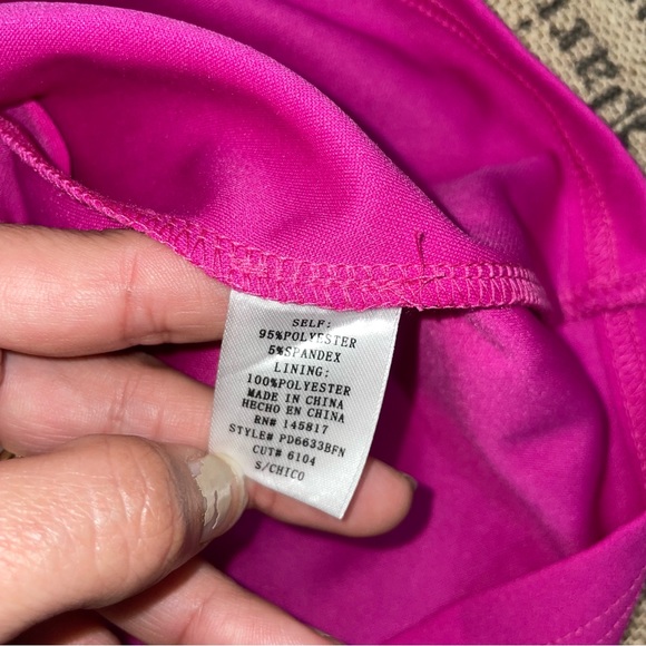 Fashion Nova NWT! Fuchsia Giving In To You Tube Mini Dress Size S - Picture 7 of 13